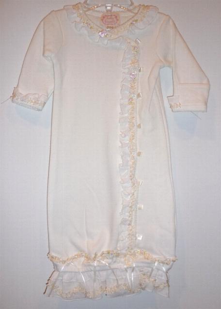 Baby Biscotti Ivory Gown (Regular) Baby Biscotti Ivory Gown (Regular)